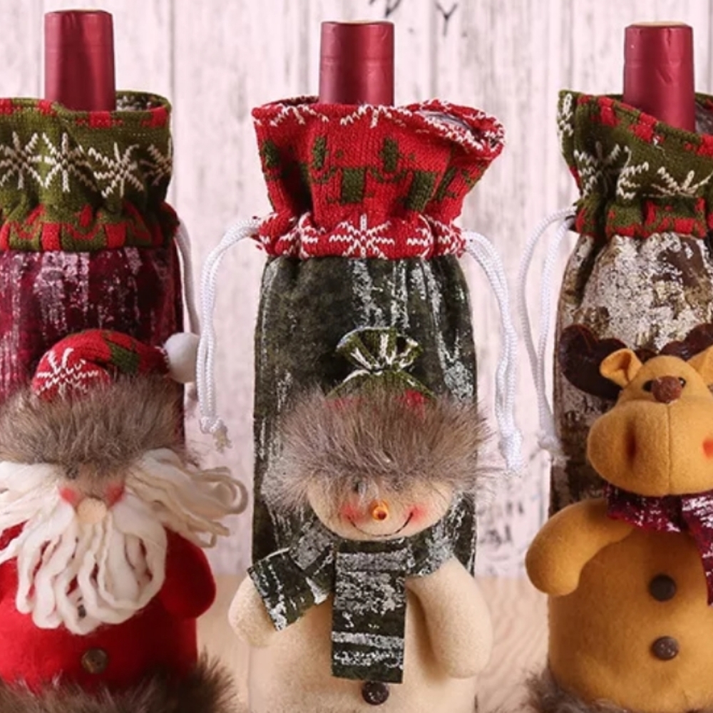 🌲JUST IN!🌲Elk Luxury Christmas Bottle Bag - Picture 3 of 6